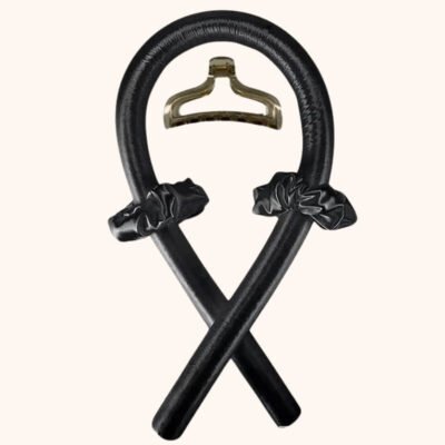 Heatless hair curler-black variant
