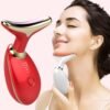 Face Massager Tool™_Red variation with customer using the product