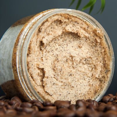 anti-aging exfoliators with coffee scrub