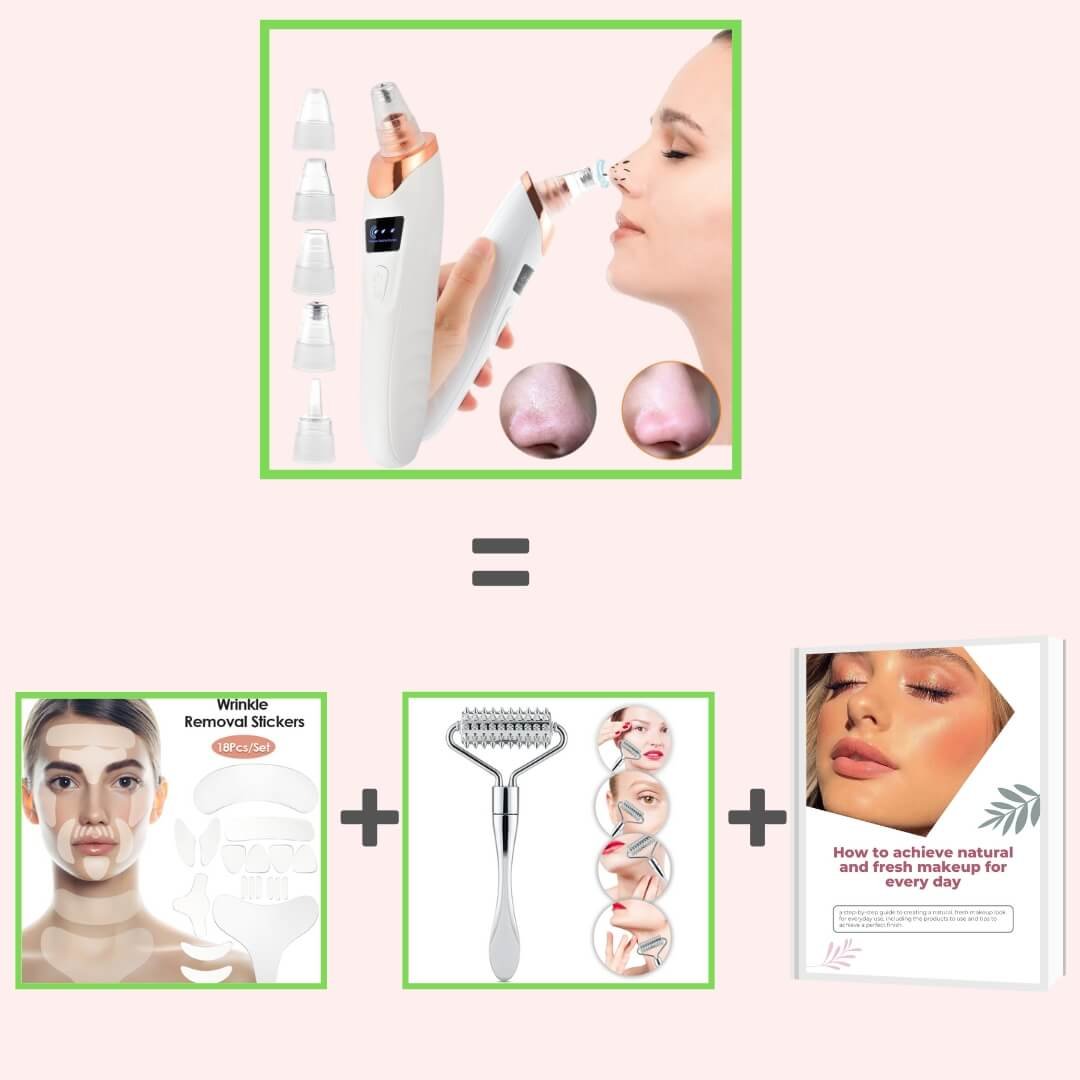 1 blackhead remover tool bundle gift + ebook