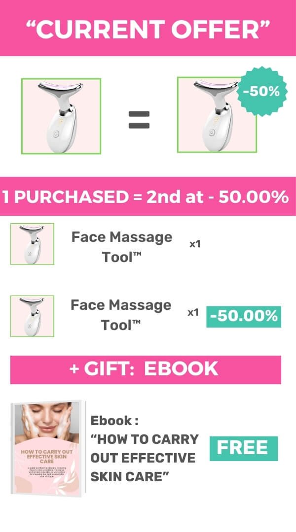 face massage tool-marketing offer- the second at -50%