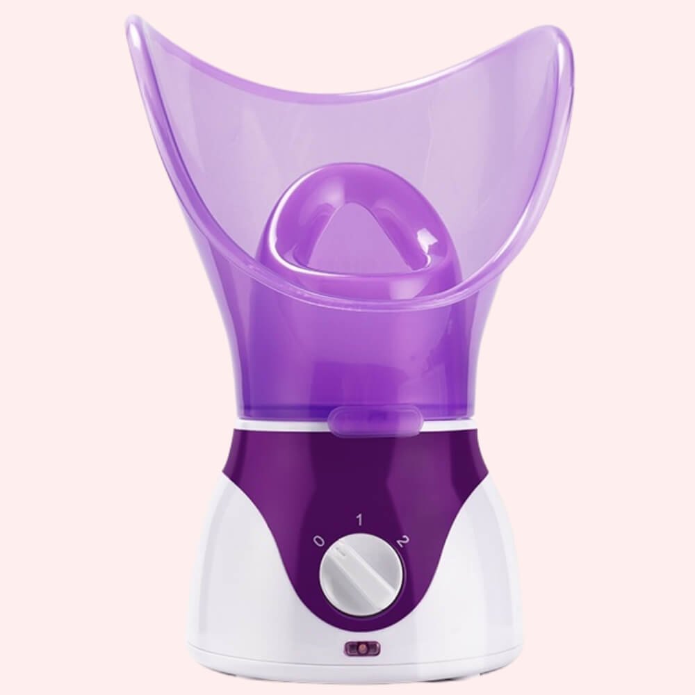 facial steamer- purple color