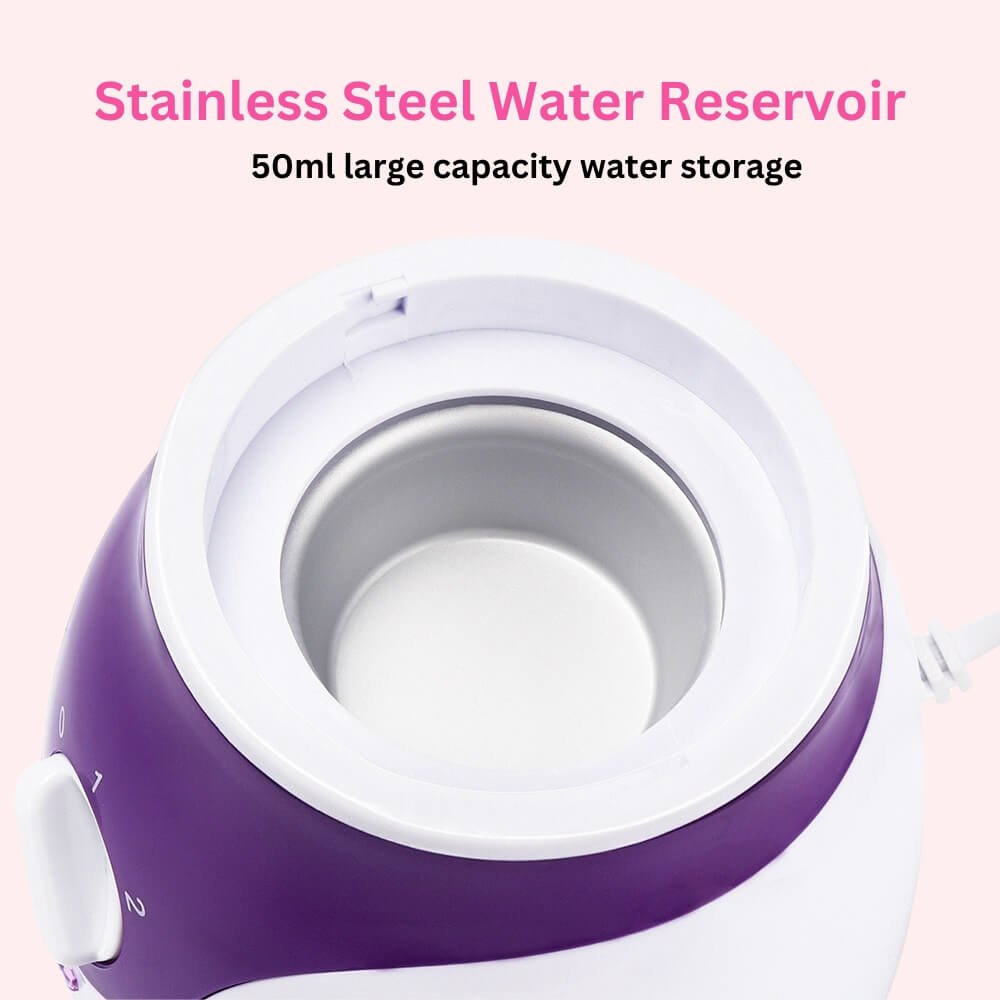 facial steamer - stainless steel water reservoir