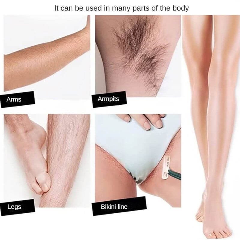 flawless hair removal-used on many body areas