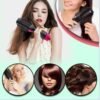 hot air brush - used by different female customers with different hairstyles