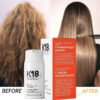 k18 hair mask - before and after use