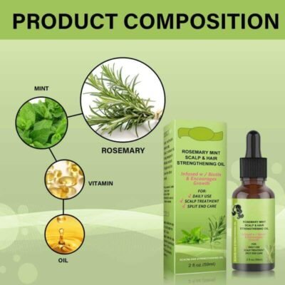 rosemary hair oil - product composition