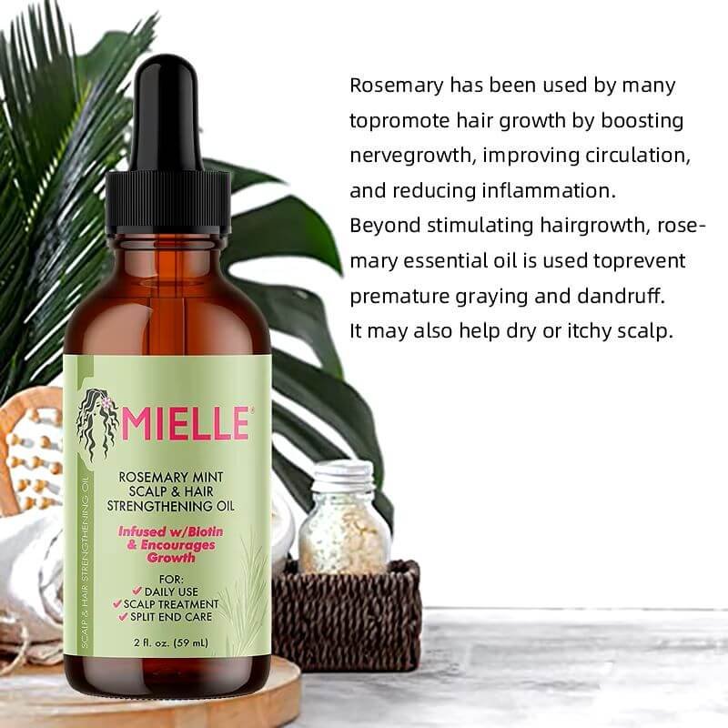 rosemary hair oil - sooth dry scalp