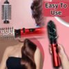 rotating hair brush dryer - easy to use