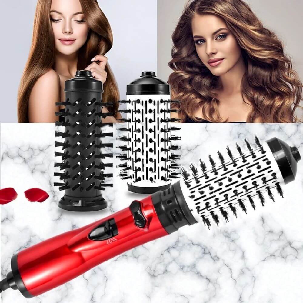 rotating hair brush dryer - hair styles