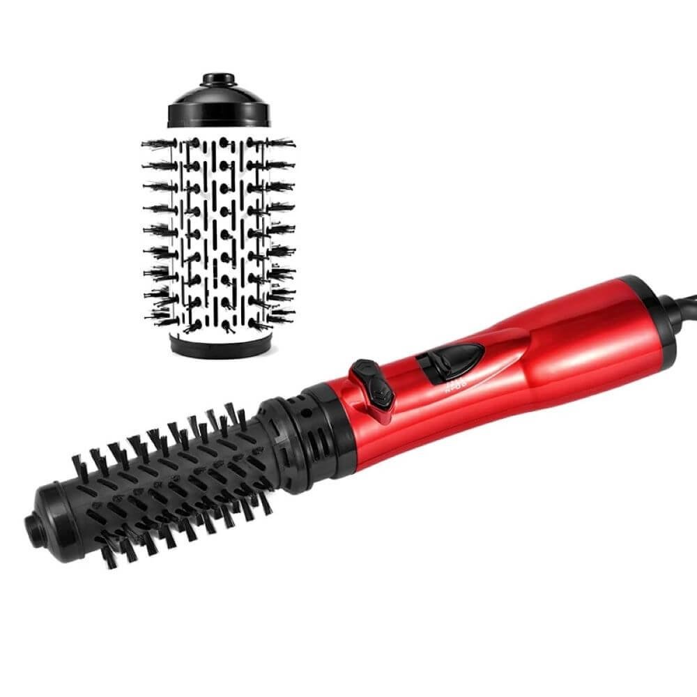 rotating hair brush dryer - package content